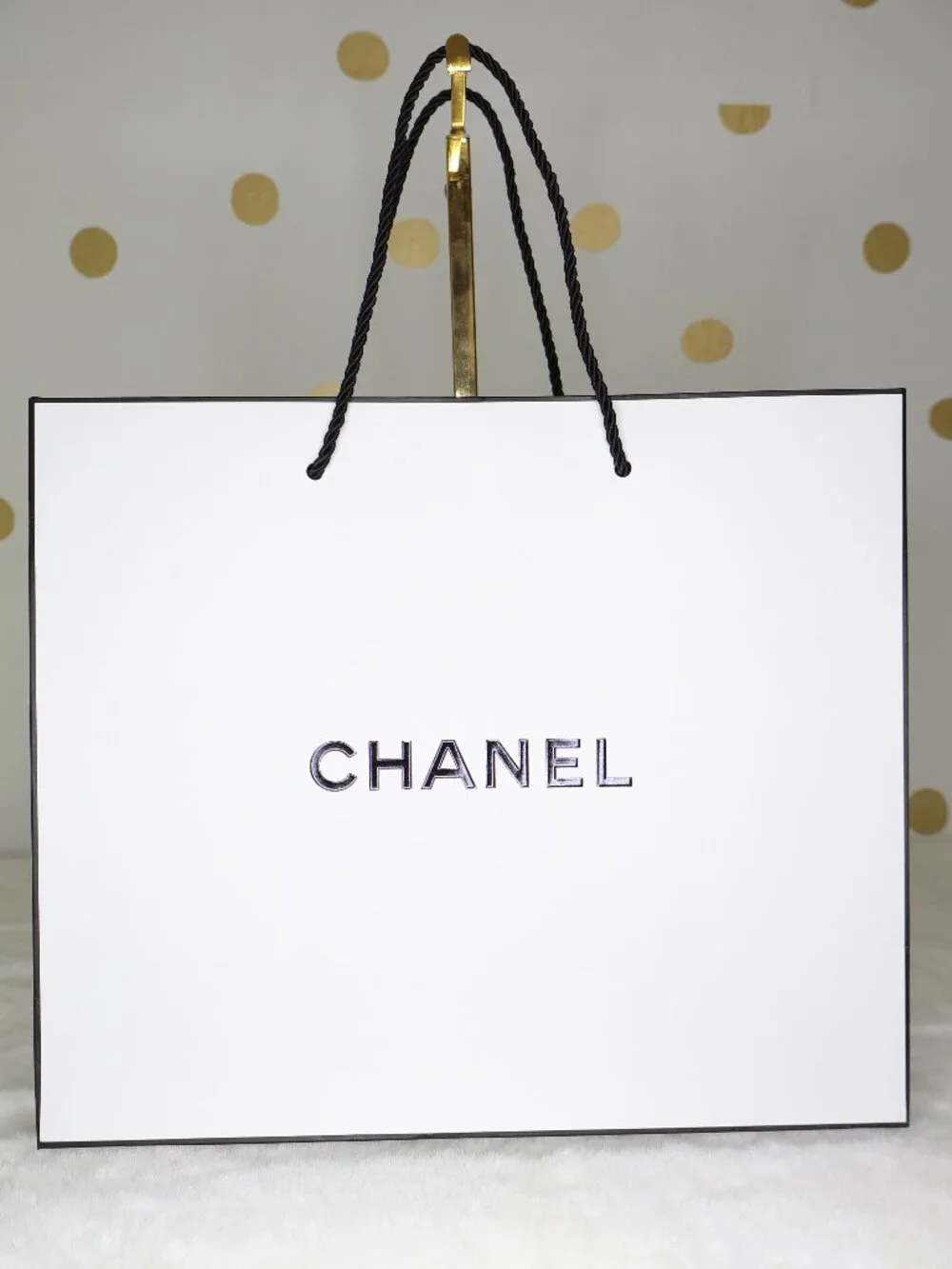 CHANEL Shopping Gift Bag L11.5